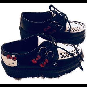 T.U.K Hello Kitty Mondo Creepers.......
